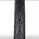 Zhengxin tire shark fin mountain bike to be converted into road tire 26/27.5 inch x 1.75 bicycle half-bald tire 27.5x1.75 puncture-proof tire + beautiful mouth inner tube set