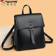 
Woodpecker (TUCANO) light luxury backpack for women 2024 new fashion trend large capacity genuine leather lady travel anti-theft lock fashionable book black 826