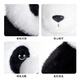 
ZHUOQU Panda Plush Toys Five-month-old Flowers Simulation Panda Doll Doll Doll Pillow Cure Birthday Gift