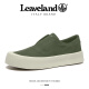 Zapatos de tela para hombres de la hoja de mapas de LeanLand Maple Suman para hombres Summer nuevos y transpirables delgados suaves SOLUS SOTRAS CANTRAS CON LIP LIPPETROS SULLOS ESPUESTOS CORRALES Men Green [Tamaño de zapato de cuero estándar] 43 (265 mm)