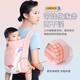 Xiao Jiejiang wählt die Umarmung von Babys und hält ein einfaches Riemenbaby Front-Held-Baby-Magie-Werkzeug, um Ihre Hände zu befreien und im Sommer leicht auszugehen. Orthopädischer Arzt [Grey Planet Bear]