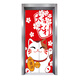 
Retirement Customized Cinema Shopping Mall Elevator Door Stickers Decorative Stickers One Elevator One Household Self-adhesive Whole Wallpaper Cartoon Maroon Elevator Stickers-3882 White Background Medium: Width 80x Height 210cm