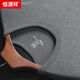 Hengyuanxiang men's autumn clothes and autumn pants suit men's 100% pure cotton thin warm shirt shirt shirt shirt thread clothes and thread pants middle-aged and elderly loose round neck pure cotton warm (suit) dark gray XL - Recommended weight 130-150 Jin [Jin equals 0.5 kg]