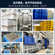 新诺达防渗漏托盘防泄漏盛漏平台塑料危废泄露化学品二次容器油桶接油盘 单桶 670*670*150mm