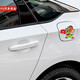 
PS cartoon car stickers scratches block waterproof electric car personalized decoration body scratches cat and mouse fuel tank car stickers cat and mouse model B/TY826-New
