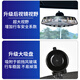 SHANBEI Automóvil Visión grande Visión Vista trasera Interior Espejo Cortador de succión TRICICLE AUTORA Auxiliar Mirror inverso de reverso HD Mirror de punto ciego 7*21.5cm Modelo de cortador de succión