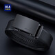 Hailan Home Men's Belt Business Automatic Buckle Real Cowhide Casual Belt Birthday Gift for Boyfriend, Husband and Dad