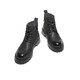Belle Celebrity same style with Martin boots Comfortable cowhide thick-soled short boots Outdoor casual boots 8NB01DD4 Black-Single 41 (255mm)