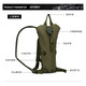 Jiadi 3L Outdoor Wasserbeutel mit innerer Liner, Bergsteige und Radsportbeutel Klapper Rucksack Wasserbeutel Rucksack Dschungel Sternenhimmel Klumpen Himmel