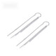 Suhan Platinum Ear Wire PT950 Platinum Fashion Tassel Long Ear Wire Ear Plug Feminine Tassel Ear Wire 2.87g