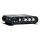 LDZS new high-power mini small hifi amplifier home fever high-fidelity 2.1 channel 12V automotive amplifier ST838 black (with 12V adapter)