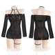 Rizhao role-playing sexy pajamas and sexy lingerie for men, special seduction sex thong three-point breast-exposed sm sexy lingerie couples stimulate outdoor dates Sexy lingerie 2024 new sexy couples