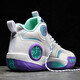 Zapatillas de baloncesto Phantom 3 Summer Mesh transpirable y anti -Slip Boy Sports Sports Adolescentes Prácticas Kobe Skekers 866 White and Purple - Moda de aire de malla Modelo 39 Presta atención para enviar calcetines de baloncesto pulseras