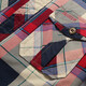 
JP autumn men's plaid long-sleeved shirt casual shirt 1592 red M (110Jin[Jin equals 0.5 kg]-125Jin[Jin equals 0.5 kg])
