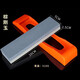 Zhonglue whetstone with base for home use non-slip double-sided fine sharpening oil stone strip kitchen knife sharpener sharpening rod 15cm-double-sided thickness can be sharpened with base