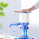 Baidilai hand-operated water pump barreled pure water barrel manual water pump water dispenser household barreled water pressure equipment blue and white upgraded model with water stop valve