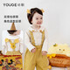 YOUGE Infant Classic Fashion Plaid Shirt Baby Autumn Contrast Color Lapel Top Trendy Minnie Shirt 80 cm