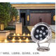 LED underwater light 3w6w9w12w18w pool underwater light fish pond landscape light fountain light waterproof colorful spotlight 6 watt white light