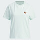 Adidas T-shirt à manches courtes pour femmes Nouvelles vêtements de sport classiques simples confortables en vrac soufflé cou rond rond half ip3879 2xl