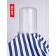 致情怀海魂衫体能服训练服套装男夏季海洋蓝白条纹圆领速干透气体能训练 海魂衫单上衣 165-17084-88