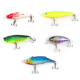 Two-dimensional Lure Bait Set, Freshwater Seawater White Lure Sequin Bionic Soft Bait, Hard Bait, Crooked Mouth Bass, Blackfish Special Killing False Bait Set, 334-piece Comprehensive Set