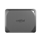 Entscheidender Mikron 1TB Mobile Solid State Drive (PSSD) X9 Pro Getriebegeschwindigkeit 1050 MB/s Mobile SSD Direktverbindung IP55 Level Three Defense