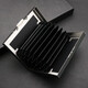 
New stainless steel card bag driving this card case card box ID bag men's ID card protection case anti-magnetic anti-theft brush name + future 10 card positions