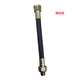 Suitable for explosion-proof flexible connecting pipe BNG rubber steel wire braided 304 stainless steel threading pipe DN15 20 winding 4 1000 stainless steel hose with connector 4 inches DN100