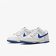 耐克（NIKE）Dunk Low GS女子白蓝耐磨低帮运动休闲鞋 DH9765-105 36.5