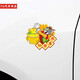 
PS cartoon car stickers scratches block waterproof electric car personalized decoration body scratches cat and mouse fuel tank car stickers cat and mouse model B/TY826-New