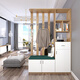 Sophia Shoe Cabinet Customized Entry Porch Cabinet Shoe Changing Stool Multi-layer Dustproof Living Room Foyer Cabinet Partition Multifunctional Whole House Customization Membership Bonus