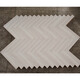 Ougejia Neue Dreischicht-Creme-Stil-Fischgräten-Paarth-14-mm-Porzellan-Fußböden im Haushalt umweltfreundliche wasserdichte Fußbodenheizung kann mit Paketen 9902-HERRINGBONE Porzellan installiert werden