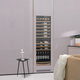 DBERLAN Embraco variable frequency air-cooled embedded red wine cabinet constant temperature wine cabinet cigar cabinet tea beverage cabinet can be externally hung on the kitchen cabinet door panel for seamless installation at home. Frequency conversion can be externally hung door + bumper door wine cabinet ice bar combination 230 bottles