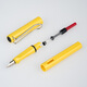 Rotten Pen Tip 3 Pack 757e Fountain Pen Étudiant Utilisant les débutants adultes pour pratiquer la calligraphie Calligraphie stylo 3-6 Élèves de l'école primaire Bag Ink Hero Quality Recommandation Blue EF Nib 0,38 mm (50 sacs à encre bleu)