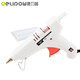 Delipow hot melt glue gun, household bonding hot melt glue welding gun, handmade DIY tool, with 11MM glue sticks, 80W hot melt glue gun, with 30 11mm glue sticks