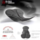 CYKLOPEDIA Summer Cycling Suit Competition Edition Short Sleeve Strap Set Mountain Highway Car Milk Silk Riding Suit Bicycle Equipment PAS Short Sleeve Set (Black Model) Black Strap 2XL 70-85KG