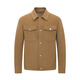 Navigare italiano pequeño velero chaqueta de solapa para hombres otoño e invierno casual de lana pura chaqueta tibia de lana calienta de caramelo xl tamaño