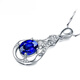 COLECTRO DE TANZANITE COASZE 1.45 CARATO PARA MUJER 5A Colorida Gema Regalo del Día de la Madre para el Día de San Valentín chino 3.8 1.45 Catat Tanzanite Colgante para la Clase 5A