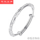 Blossoms, exquisite Chinese style bracelets, gentle temperament bracelets, women's fashionable new Chinese style bracelets, plain ring bracelets, blossoms, brocades bracelets