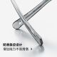 MOLSION陌森眉架眼镜架肖战同款男女眼镜框可配度数防蓝光眼镜MJ6180 U16银色|透灰【肖战】#升级钛框# 框+优可视高清1.60片(600度内)