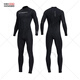 Chuangjingyi chooses quick-drying large size swimsuit, sun protection, surfing wetsuit, men's and women's motorboat one-piece snorkeling wetsuit, hot spring wetsuit, black with white flower sleeves for men - front zipper (D03007 S