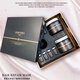 Baosimei Caviar inverted film set box black diamond hair care hair mask set barber shop nutrition smooth repair damaged dry withered Baosimei