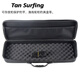 Green Jian Tang hard shell fishing gear bag Luya sea pole bag rocky pole raft fishing fishing wheel fishing gear parts tool bag fishing rod bag black