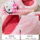 Hello Kitty girls' cotton slippers children's winter indoor home shoes children's parent-child warm slippers green size 28-29