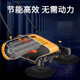 Seaside hand-pushing sweeper industrial cleaning cleaning vacuum cleaning garbage cleaning machine property factory workshop breeding farm road warehouse sweeper vehicle cleaning width 680mm+15L capacity [for chicken coop]