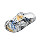 G.DUCKKIDS children's slippers 2024 new style shit-slim eva material for summer wear boys' hole shoes for mid-large children's beach shoes white 35