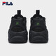 FILA Croissant Shoes Retro Sports Shoes Men's Winter Casual Shoes Dad Shoes Black-IB 42.5