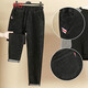 
Ran Yilan is suitable for women's large-size women's pants with thick legs 200 Jin [Jin equals 0.5 kg] Fat MM Spring and Autumn 90-240 Jin [Jin equals 0.5 kg] Large-size women's pants fat m black-2 9902 models Autumn 6XL key 220-250 Jin [Jin equals 0.5 kg]