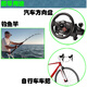 Yun dyed imitation carbon fiber camouflage bicycle dead-speed handlebars with road handlebars with anti-slip sweat-absorbent shock-absorbing straps handlebar wrapping cloth a pair of green handlebars