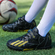 
Fashulin 2024 new children's football shoes for students boys Falcon TF broken nails Velcro women's breathable training shoes 6199 black and blue broken nails 30